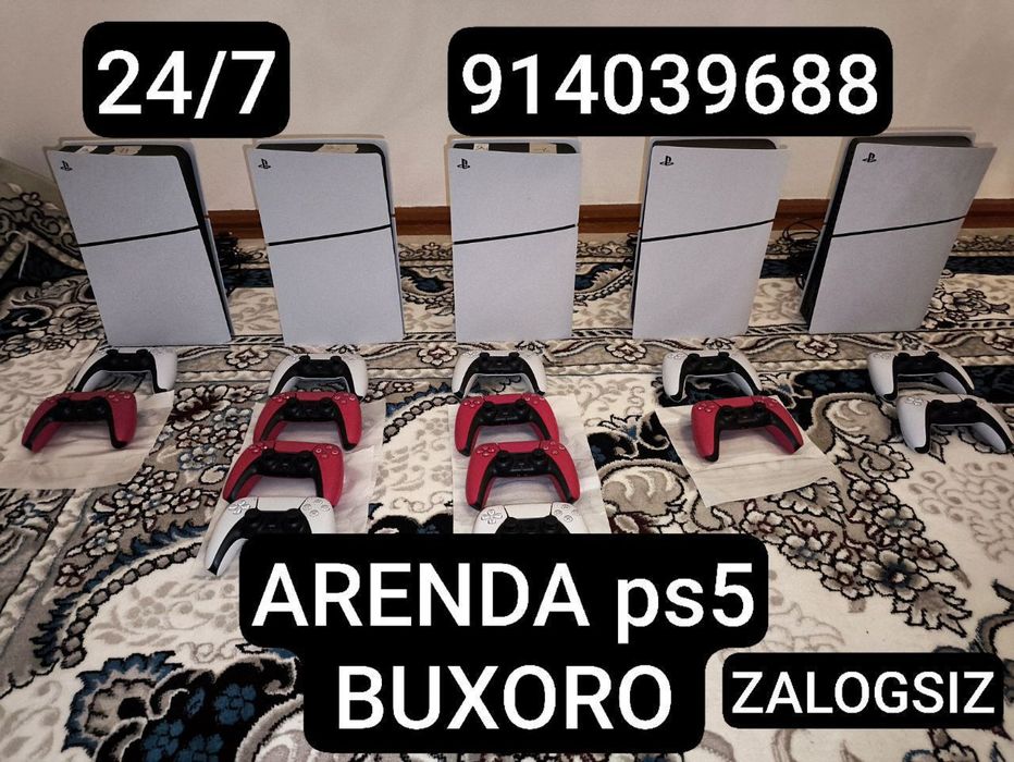 PROKAT ARENDA PLAYSTATION 5 | ps5 | buxoro | arendaga playstation