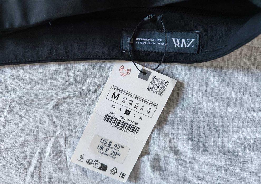 Zara дамски къси панталони размер Medium M