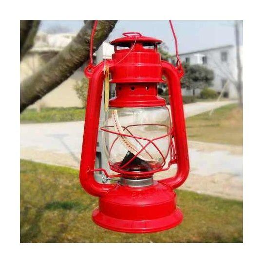 Felinar traditional, cu gaz, 245 mm, Albastru,