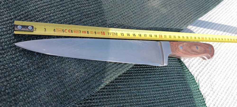 Стар нож касапски масивен