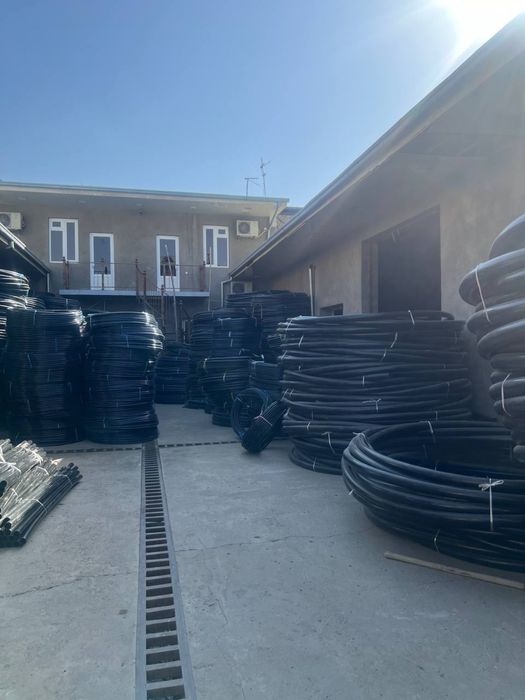 ПВХ ПНД труба рулон гофра