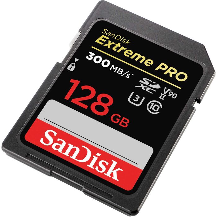 Card Sandisk V90 128Gb