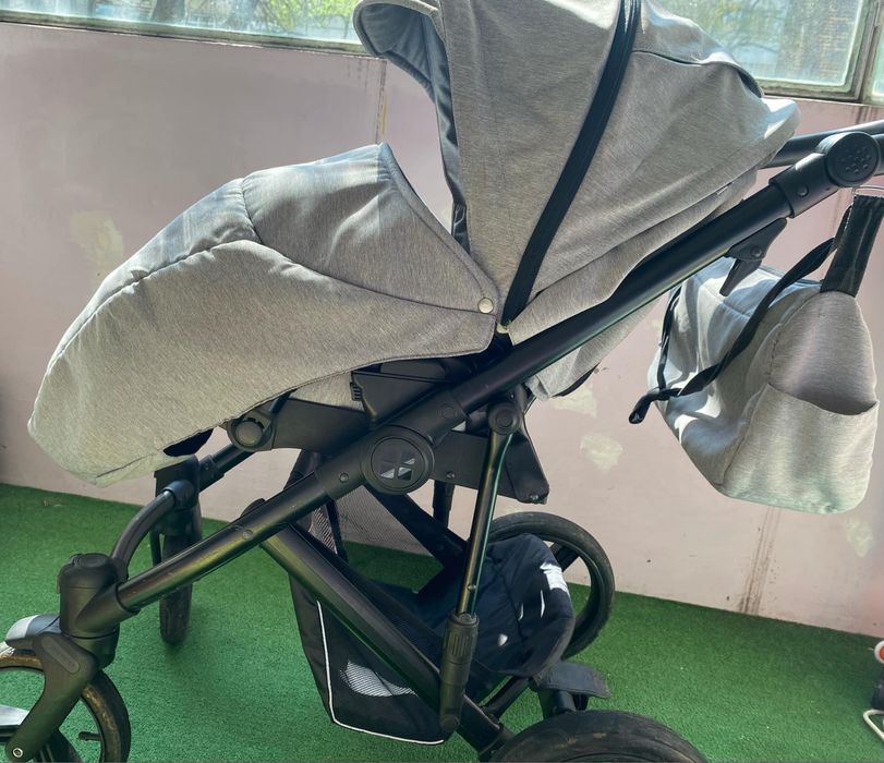 Бебешка количка 2 в 1 Magnum Bebetto Lux.08/CZA