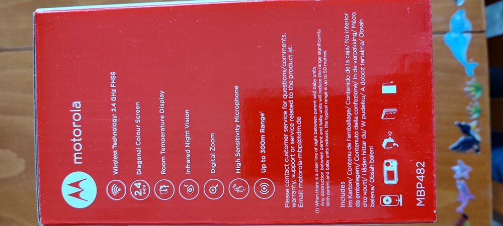 Бебефон Motorola MBP482