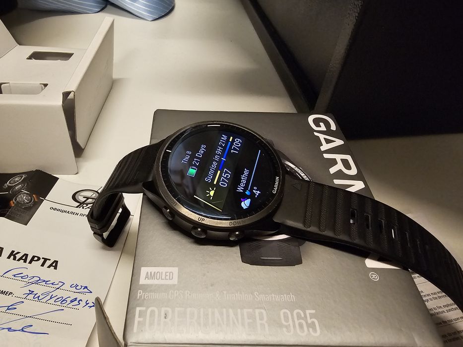 Garmin Forerunner 965 - Гаранция