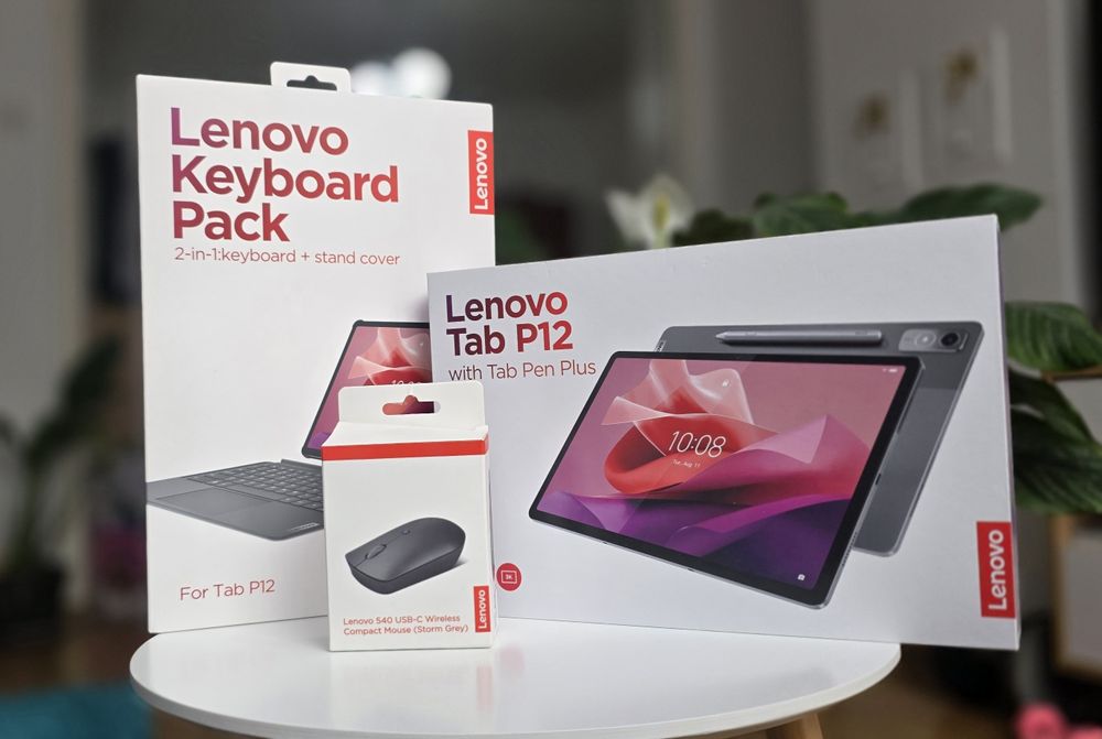 Таблет Lenovo Tab P12 – 8GB / 256GB –КАТО НОВ + оригинални аксесоари