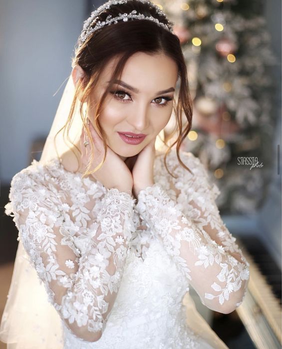 Шикарное свадебное платье от бренда Malinelli