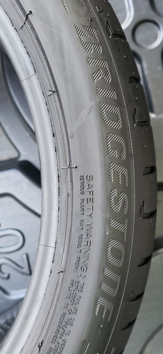 2 anvelope 245 40 18 bridgestone potenza 2017 7,3mm