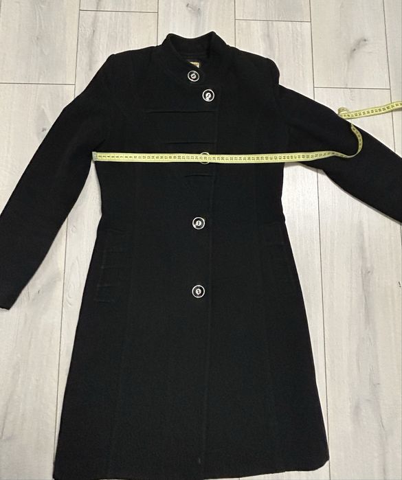 Palton negru Modaperi Collection