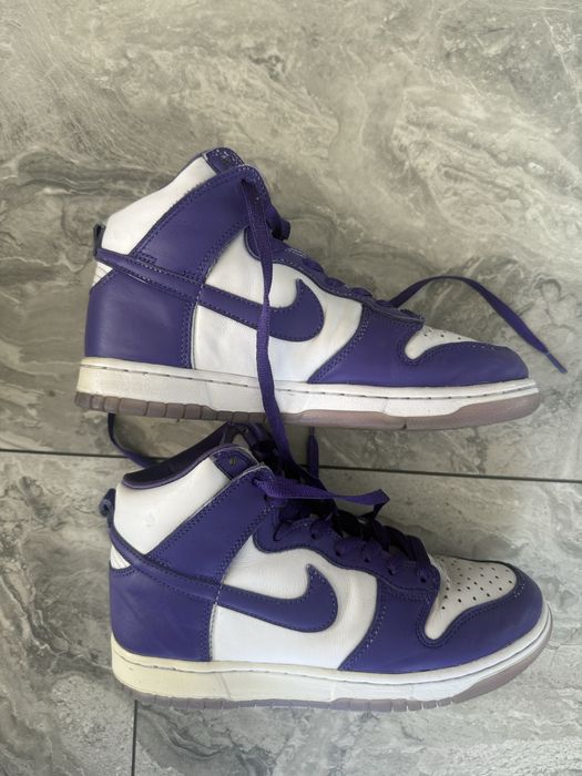Nike Dunk High "Varsity Purple" sneakers