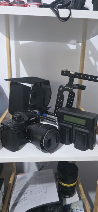 Vand Lumix GH5 si Cage pentru camera cu complet cinema(voleti)