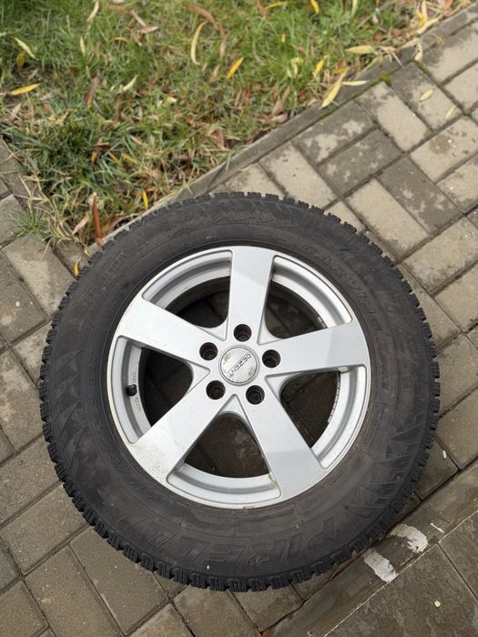 Jante + Cauciucuri iarna 215/65/16 5x112 ET 33 Volkswagen/Audi/Skoda