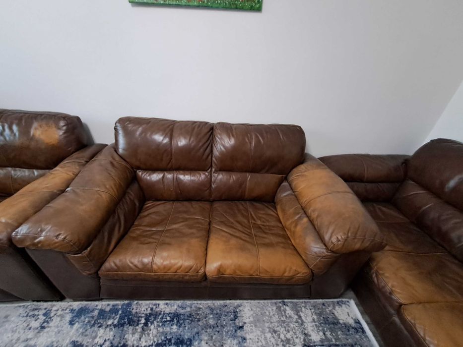 Холова Гарнитура, Естествена Кожа, от Англия.