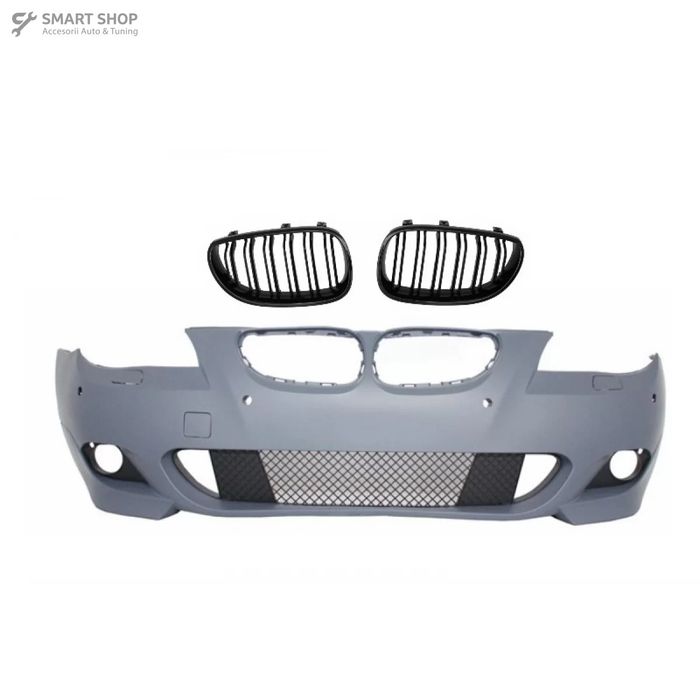 Bara Fata cu Grile Centrale Duble BMW Seria 5 E60 E61 (2007-2010) M-Te