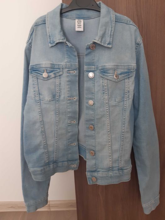 Geaca fete blugi H&M 12-13 ani
