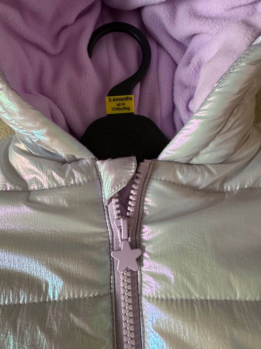 Geacă bebe fetiță 3-6 luni NOUĂ Mothercare – 45 lei