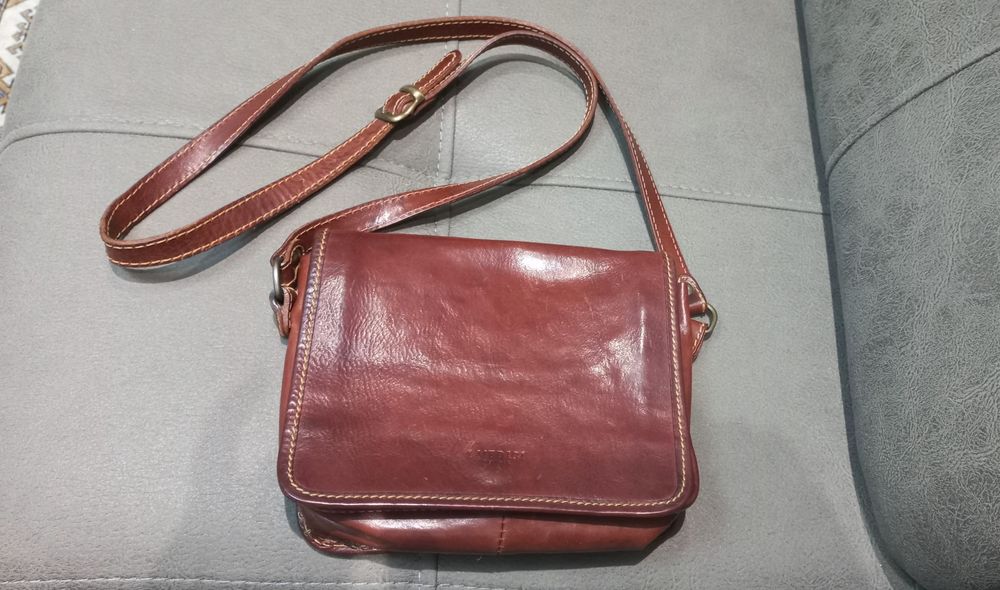 Кожаная сумка из Америки