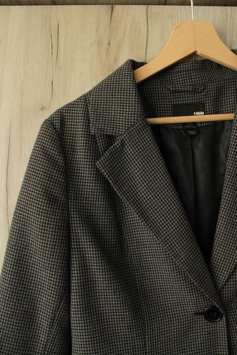 Дамско сако H&M десен пепит | размер 40