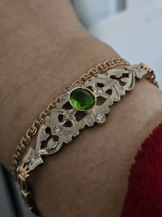 Бриллианты изумруд 583СССР