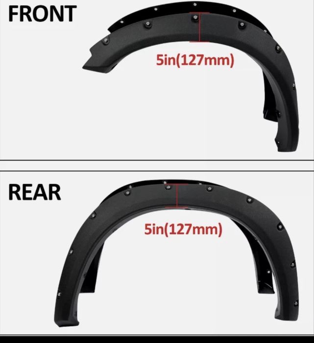 Комплект уширители(раздувки) Dodge ram 09-18
