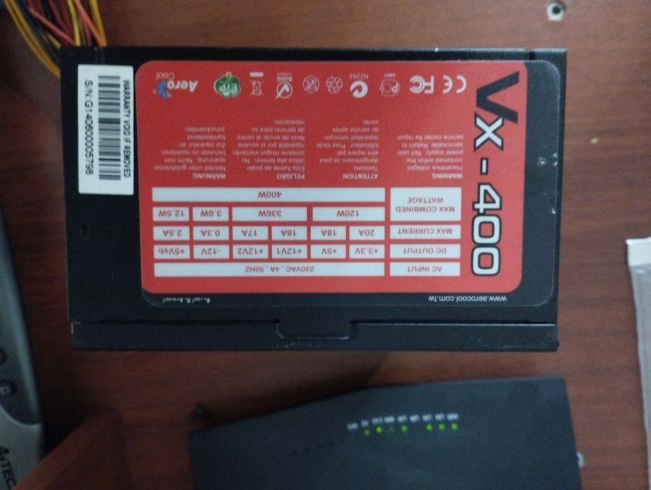 Продается блок питания от компании arecol vx400