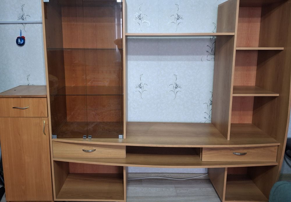 Стенка горка в нормальном состоянии