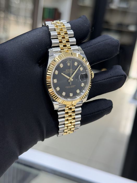 Rolex Datejust 41mm золото с бриллиантами