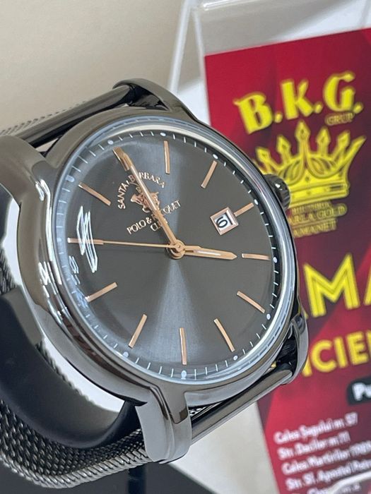 Ceas Santa Barbara Polo & Racquet Amanet BKG