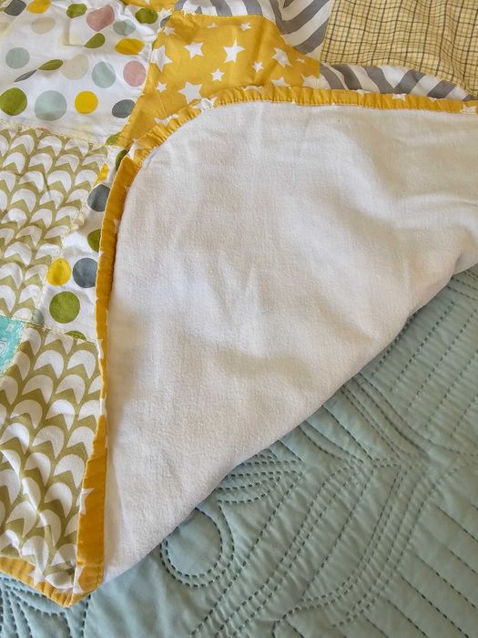 Бебешко одеалце ръчна изработка 82х82см