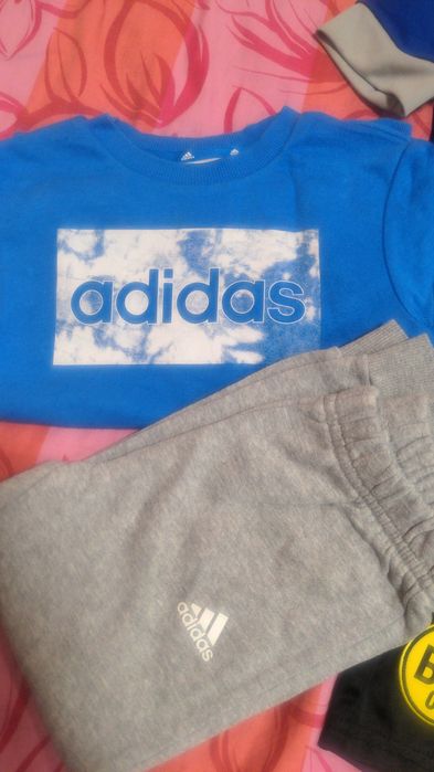 Детски дрехи рр98(ризи с дълъг ръкав(елече),ватирани дънки,ромпър пижа