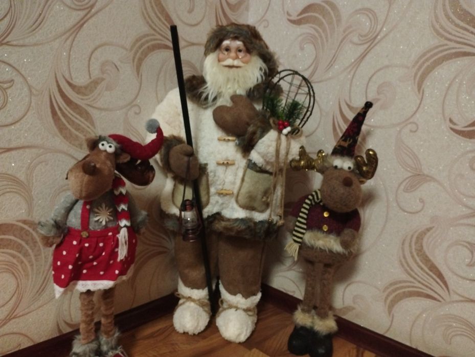 Дед мороз и олени новые