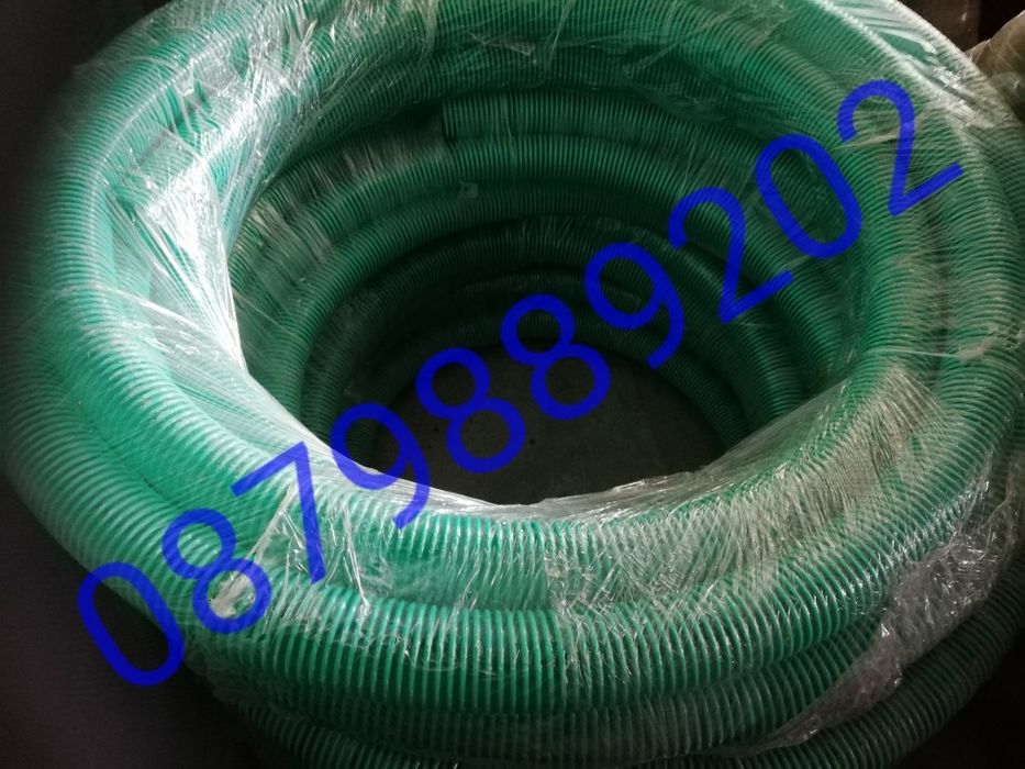 Смукателен маркуч за вода, 1,2,3-цола, - 50 метра