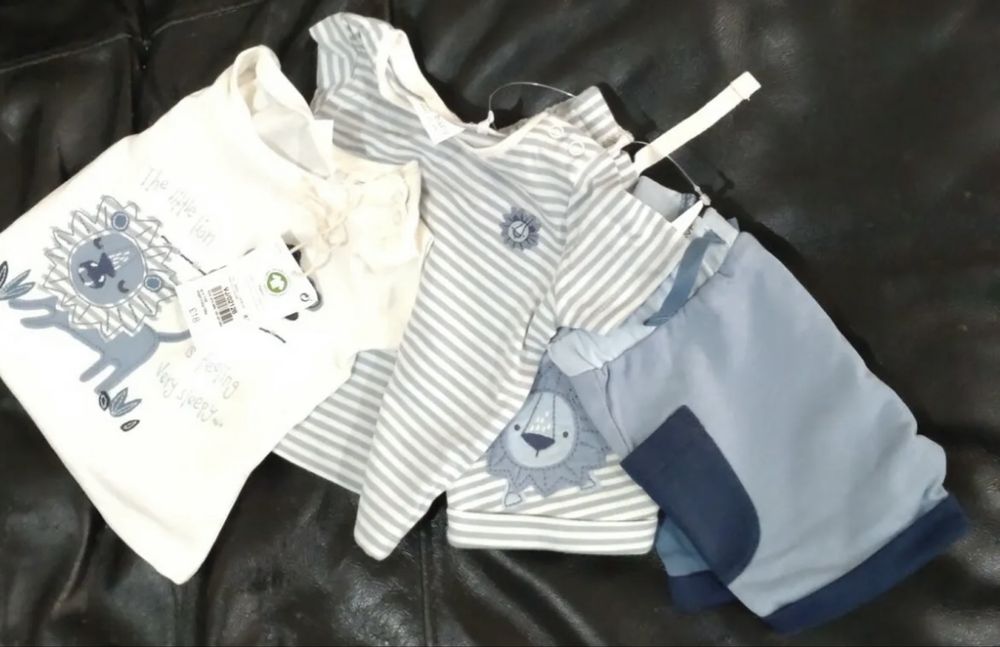 Сет, рокля, дънково яке, рокла Next и George