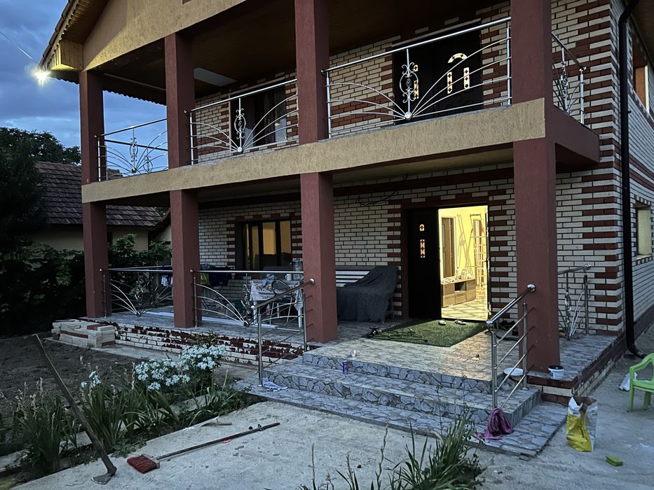 Balustrade inox si fier