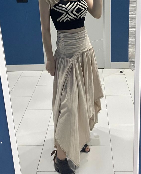 Юбка на завязках