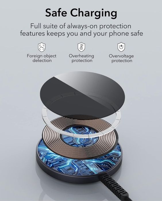 Безжично зарядно Apple MagSef