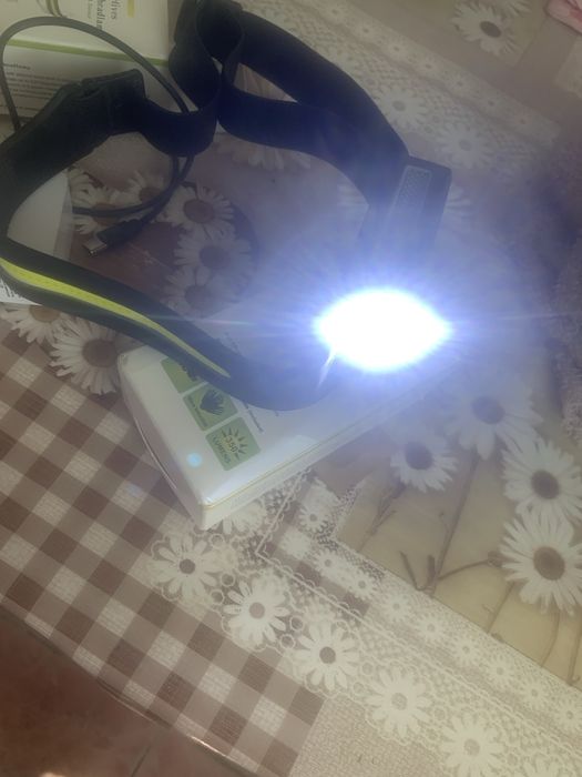 Banda led de cap pentru pescuit