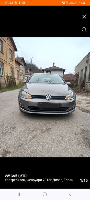 Vw Golf 7 1,6hdi