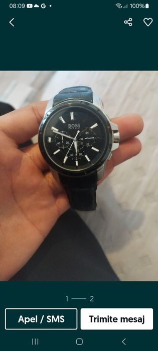 Ceas boss perfect funcțional îi trebuie doar 2 puncte lipite și cureau