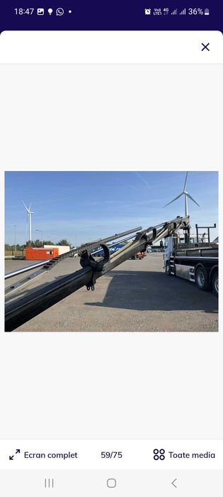 MAN cu Abroll si macara cu grefier