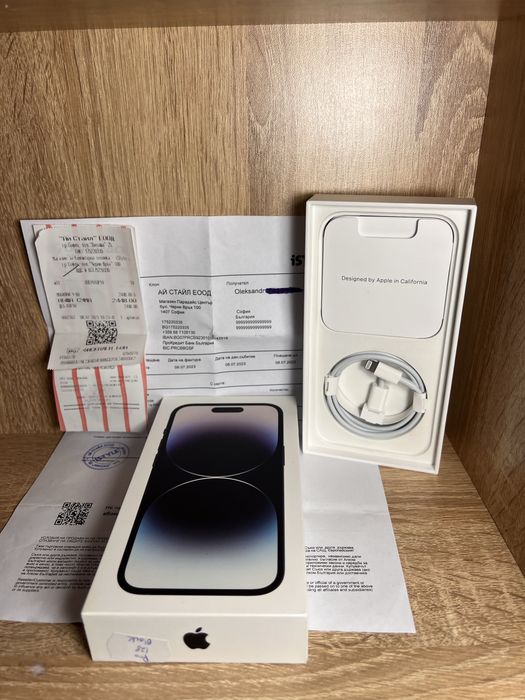 Iphone 14 Pro 128gb 82% КАТО НОВ с Airpods 3