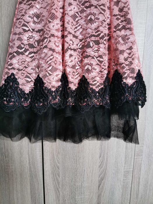 Официална дантелена рокля Lucy Fashion