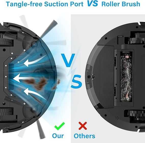 Прахосмукачка робот 2-в-1, моп, 1700Pa, EICOBOT BR150, Animal