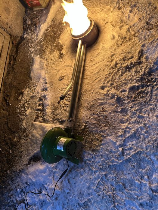 Горелка на отработке комлект