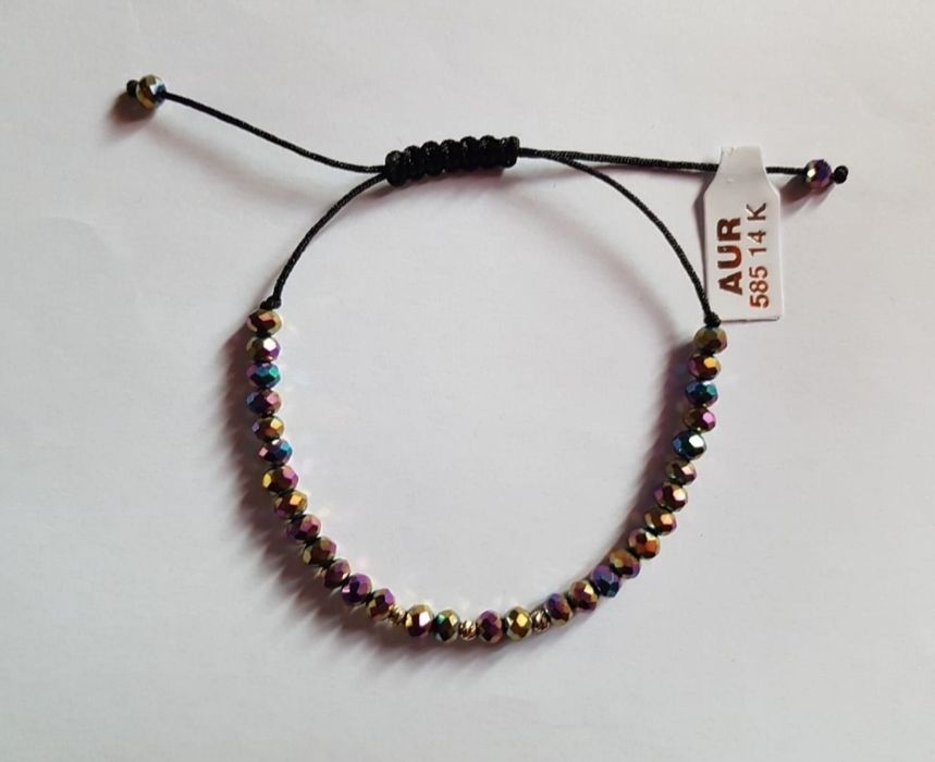 Brățări cu bile din Aur 14k