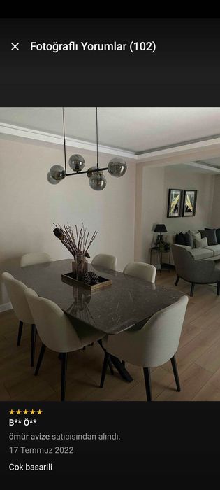 Полилей за хол или трапезария