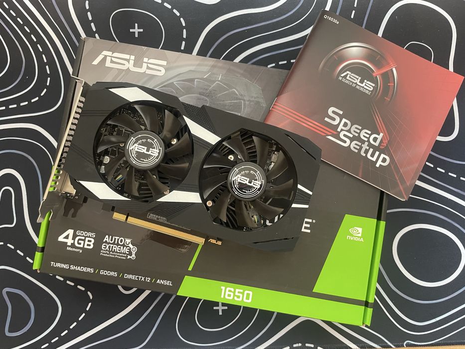 Видеокарта Nvidia geforse GTX 1650 4gb