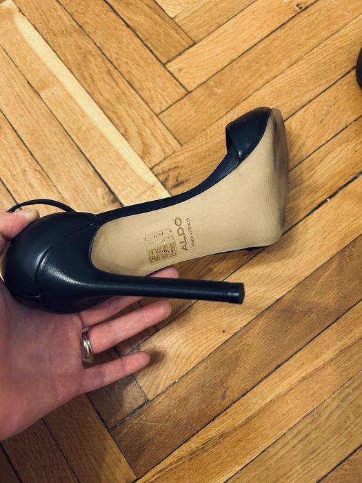 Ca NOI sandale aldo nr 38 piele neagra