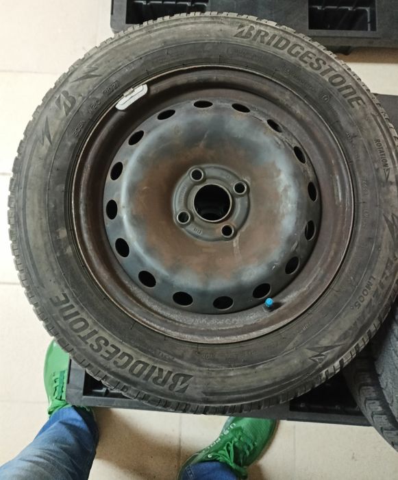 Джанти 15 , 4х100 с гуми 195/65/15