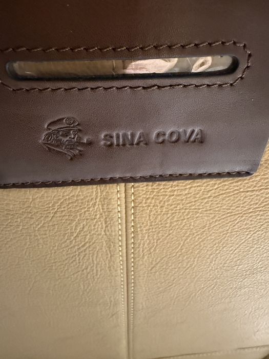 Кожаный чемодан Sina Gova